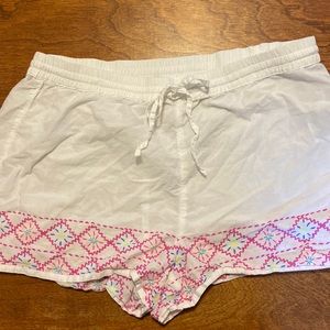 Cotton pajama shorts. M